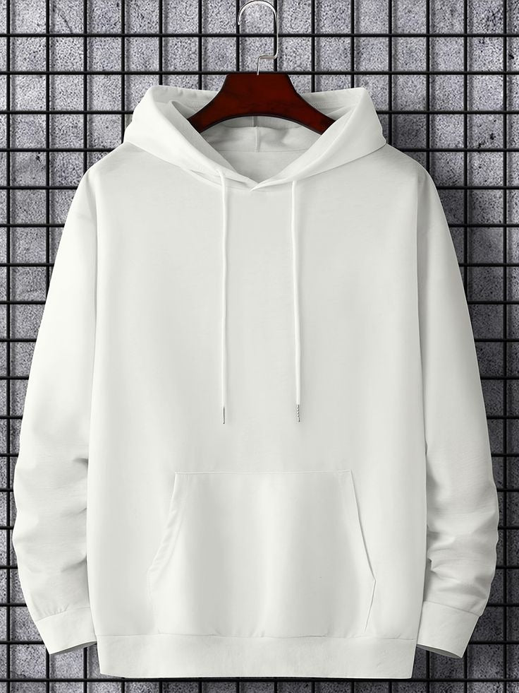 "Crisp & Clean – White Hoodie Collection by D Clothing"