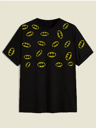 Real Boss By Rich ManBatman Printed T-Shirt and Trouser For Kids Baby Boys And Baby Girls Comfy Summer Tops Clothes Sets Dresses - Tshirts For Boys / Tshirts For Girls